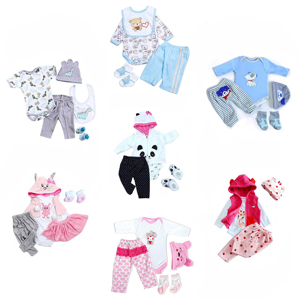 Baby Clothing Gender Neutral - Yeniden doğmuş oyuncak bebek giysileri bebek