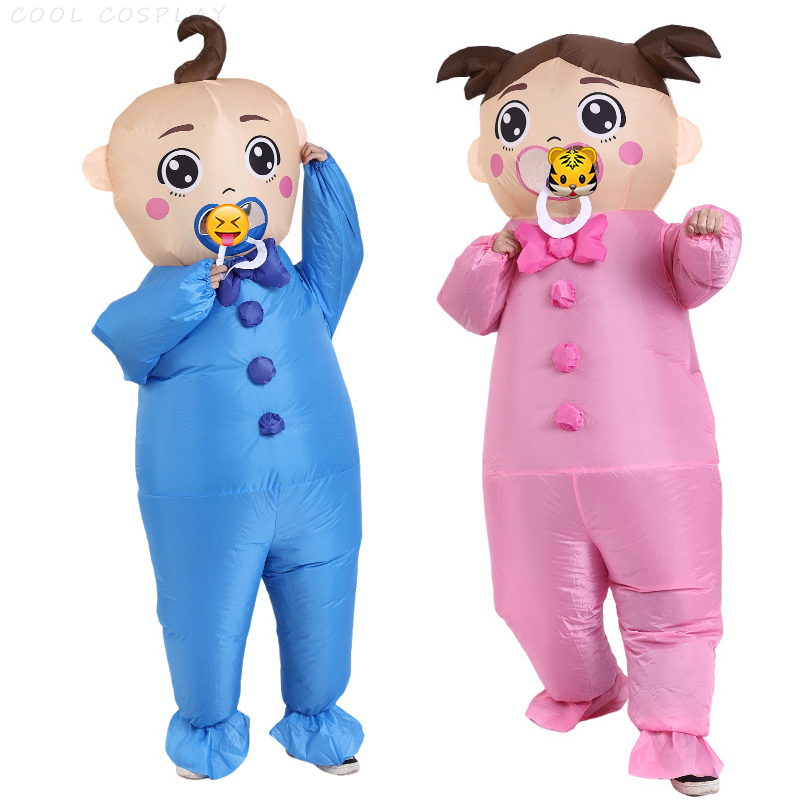 Baby Z Clothing - Sıcak Fırsat Yetişkin Bebek Kostümü Şişme