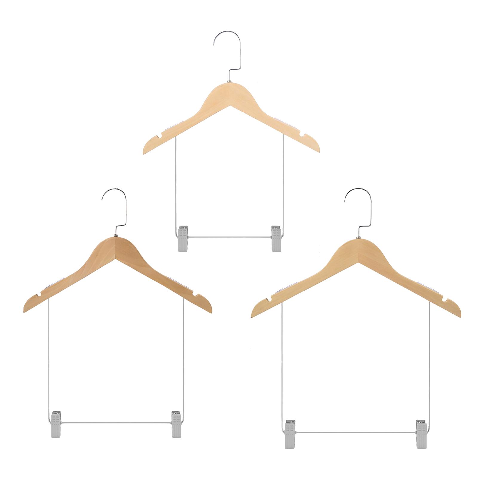 Baby Clothing Display Stand - Ahşap takım elbise askıları giysi asılı
