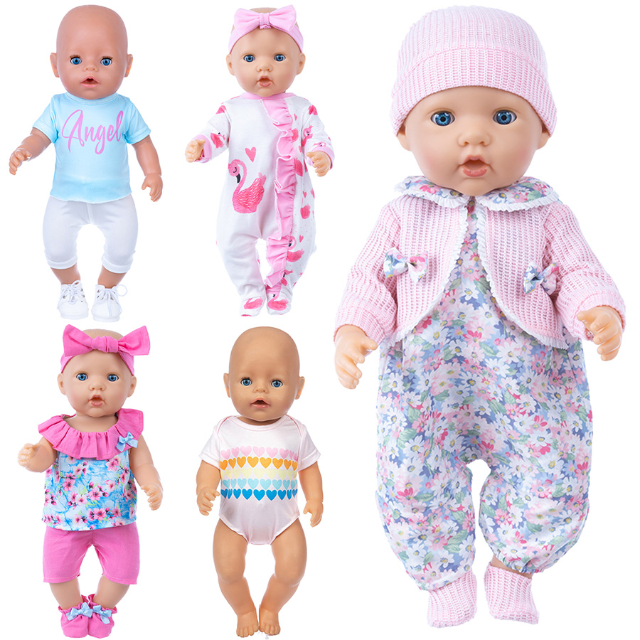 Baby Clothing Unisex - Oyuncak bebek giysileri 18 inç yeniden