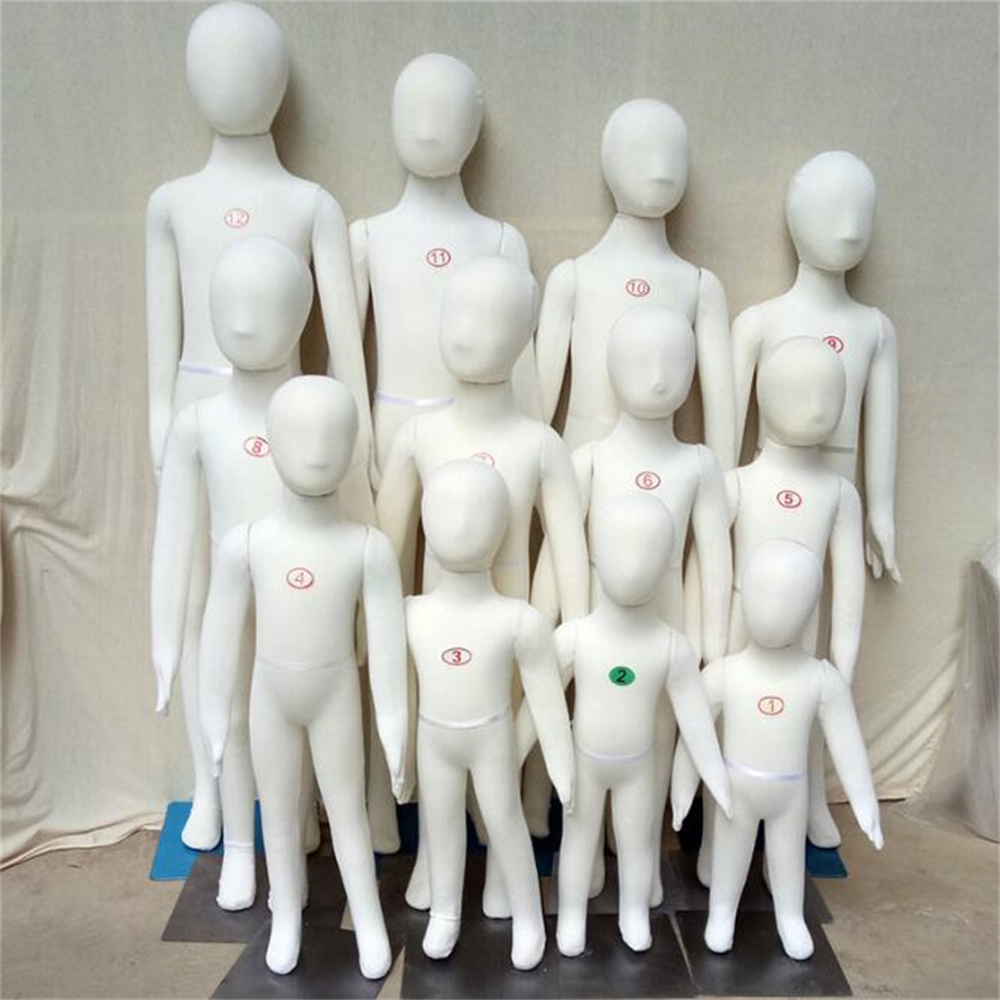 Baby Clothing Display Stand - Bebek Tam Çocuk El Mankenleri, Pamuklu