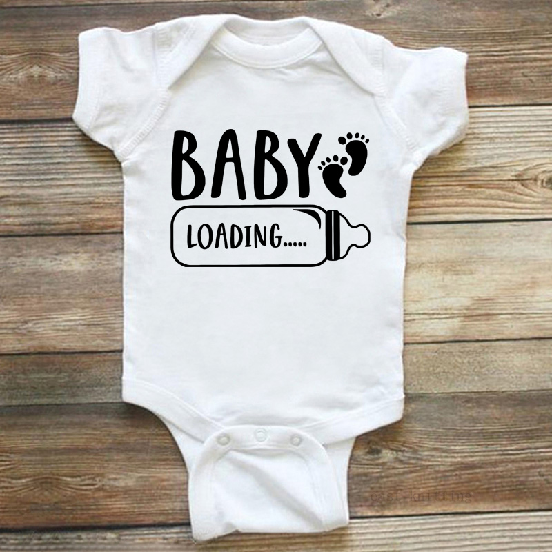 Baby Clothing Gender Neutral - Bebek şişe baskı oneonekomik rahat ev