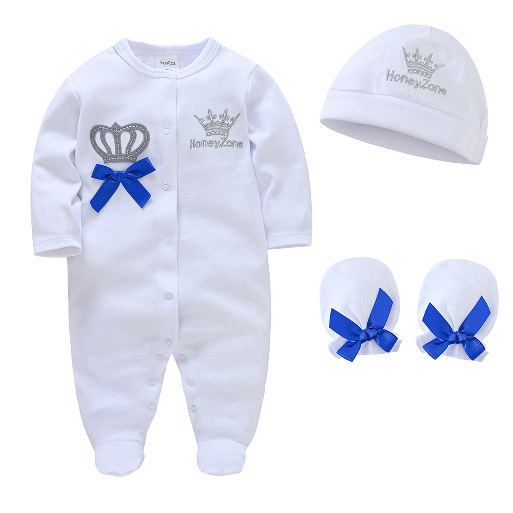 Baby Clothing Gender Neutral - 4 adet/grup Beyaz Bebek Giysileri Set