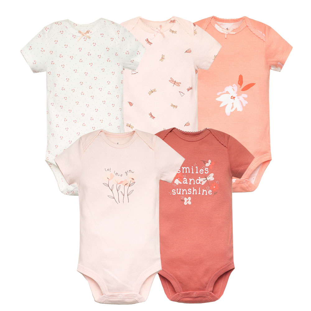 5 adet/grup Bebek Bodysuit Mod - Baby Clothing Gender Neutral incelemesi ve fiyatı