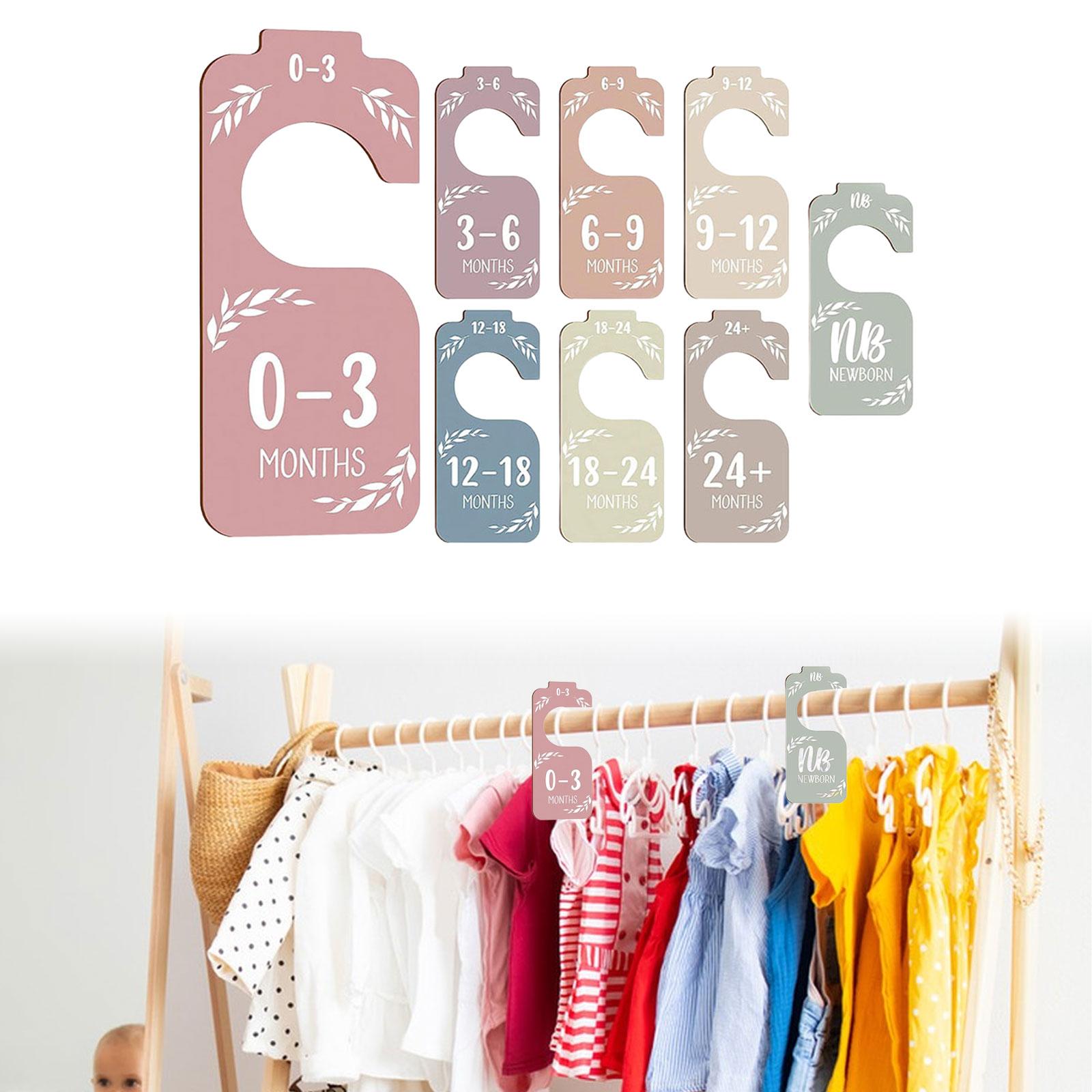 8 adet bebek dolap boyutu bölü - Baby Clothing Rack Gift incelemesi ve fiyatı