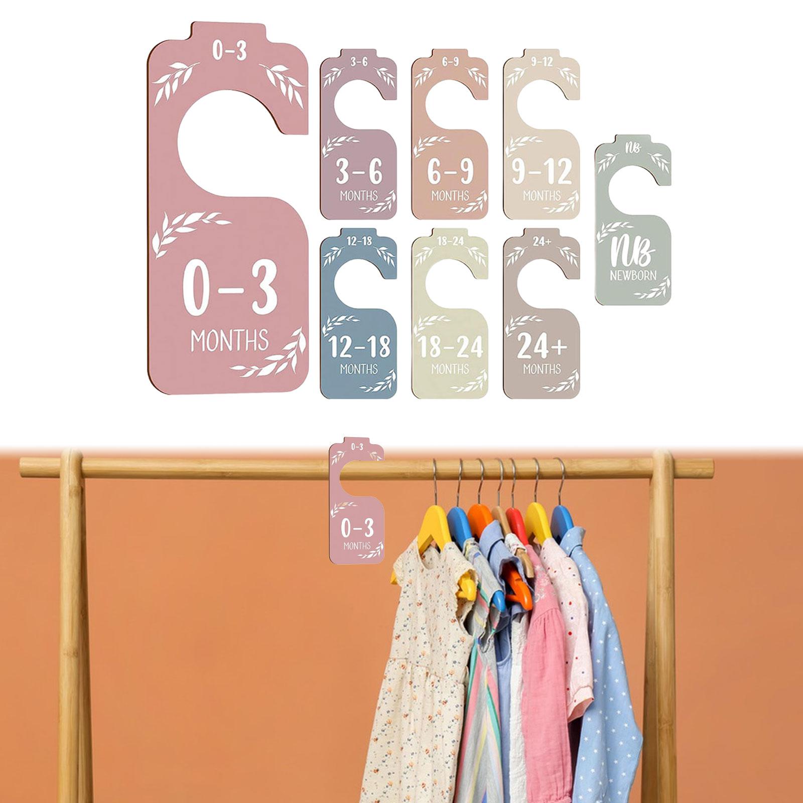 8 adet bebek dolap boyutu bölü - Baby Clothing Rack Gift incelemesi ve fiyatı