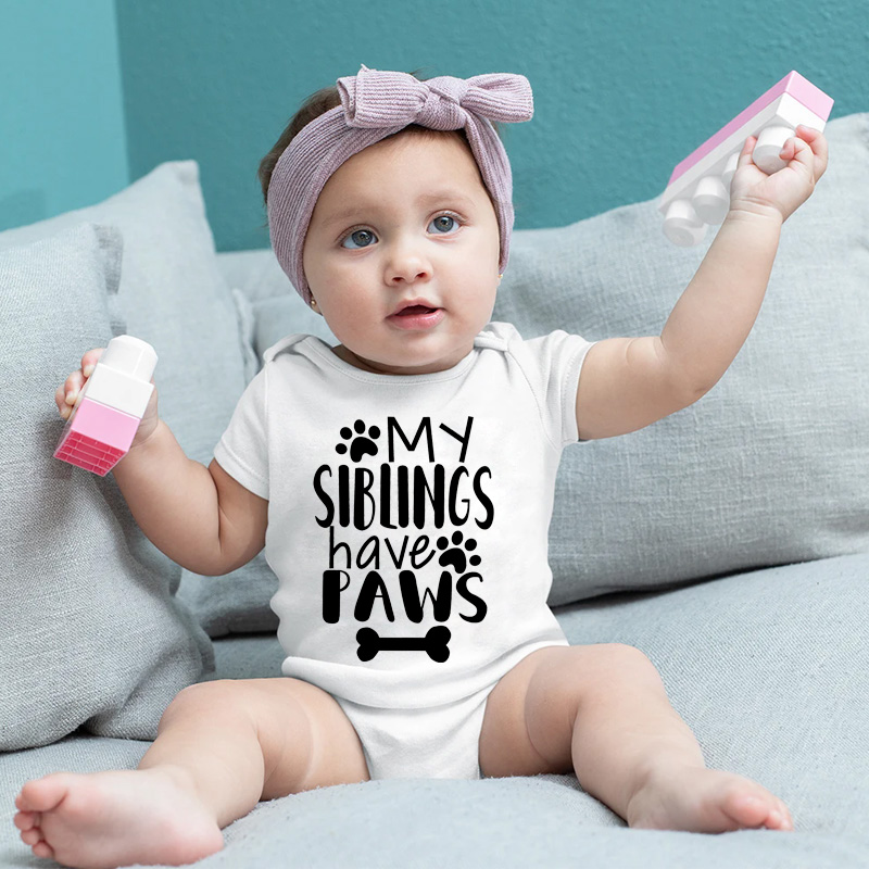 Benim kardeşler Paws sevimli b - Baby Clothing Gender Neutral incelemesi ve fiyatı