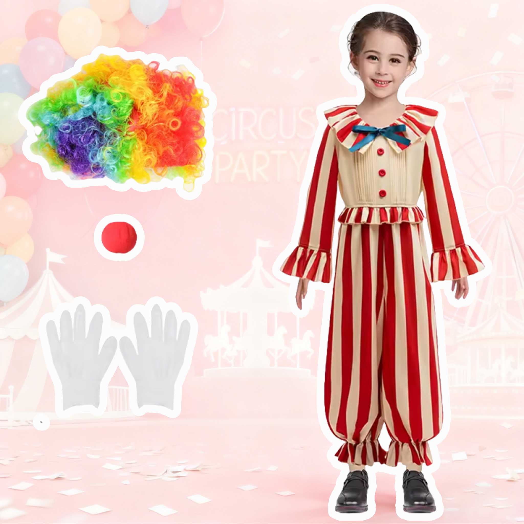 Cadılar bayramı Palyaço Kıyafe - Baby Clothing Unisex incelemesi ve fiyatı