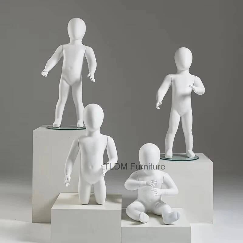 Çocuk Mankenleri Mat Beyaz Çoc - Baby Clothing Display Stand incelemesi ve fiyatı