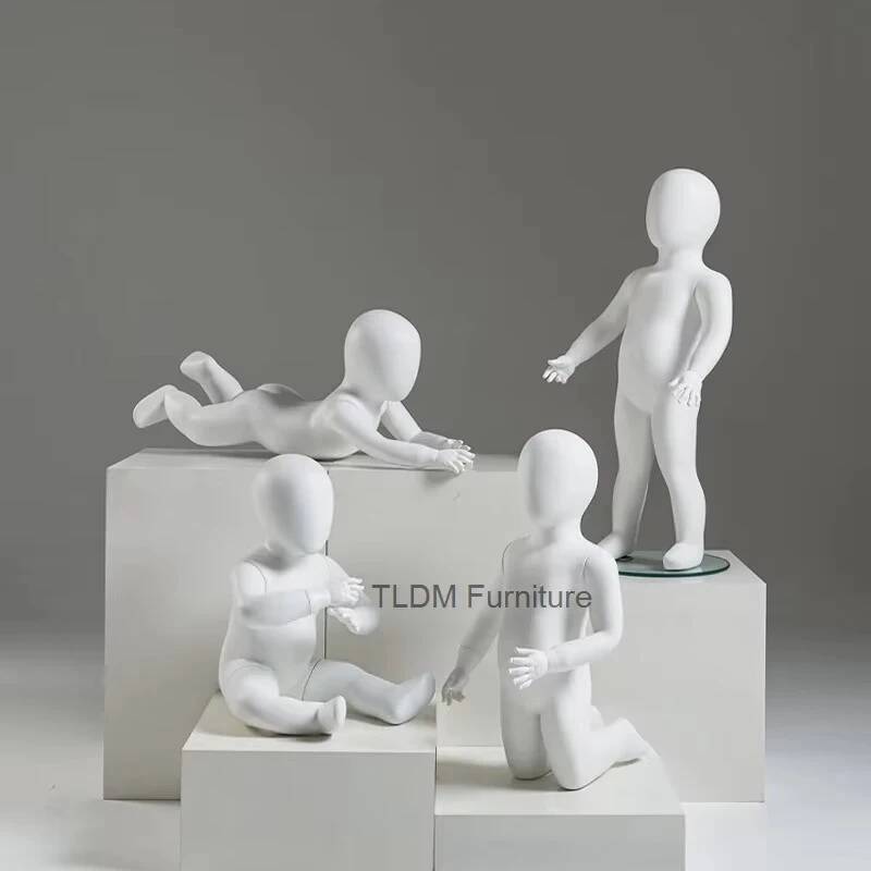Çocuk Mankenleri Mat Beyaz Çoc - Baby Clothing Display Stand incelemesi ve fiyatı